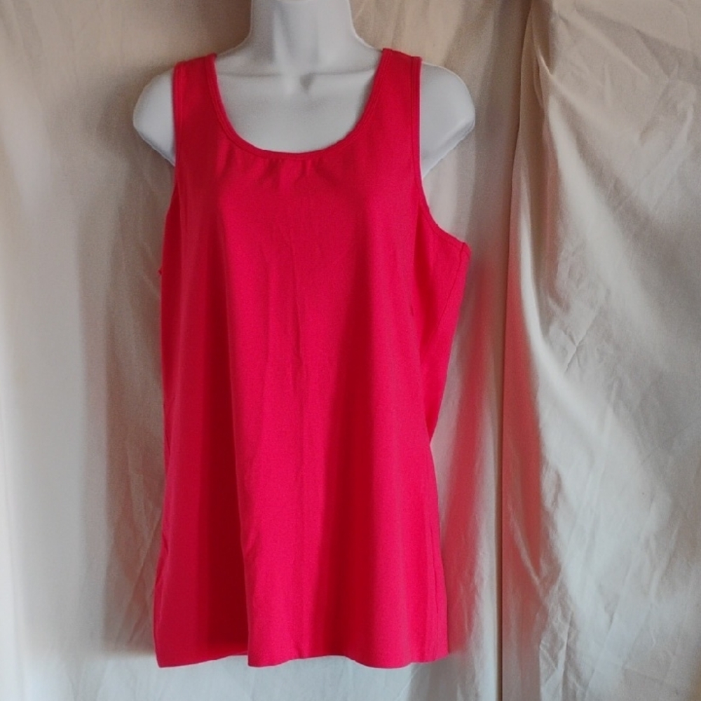 Maurices Vibrant Pink Tank Top